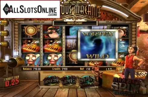 Wild. The Curious Machine from Betsoft