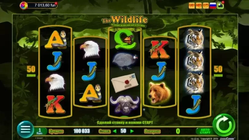 The Wildlife slot screenshot 1