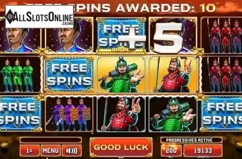Win Screen 2. Three Armies from Incredible Technologies