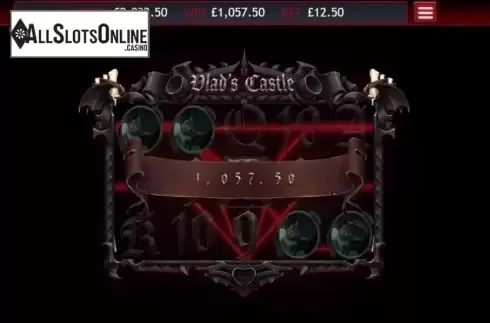Win Screen. Vlad's Castle from Eyecon