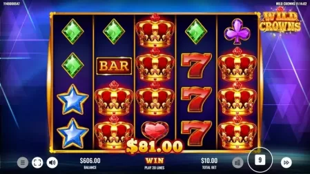 Wild Crowns slot screenshot 6