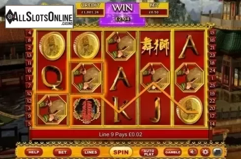 Win Screen 1. Wu-Shi Lion Dance from Eyecon