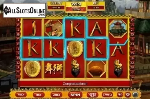 Win Screen 2. Wu-Shi Lion Dance from Eyecon