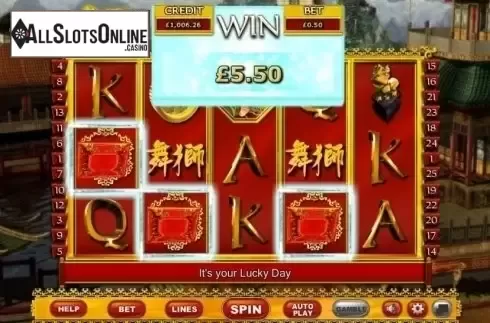 Win Screen 3. Wu-Shi Lion Dance from Eyecon