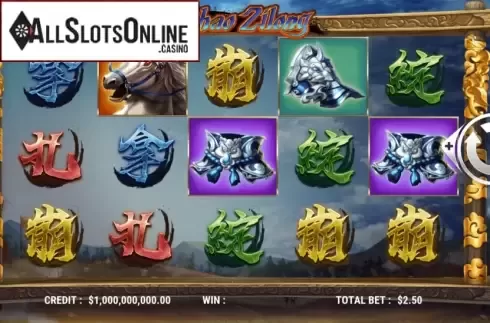 Reel Screen. Zhao Zilong from Slot Factory