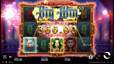Baron Bloodmore and the Crimson Castle slot screenshot 3