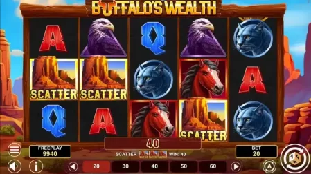 Buffalo’s Wealth slot screenshot 3