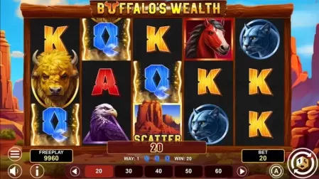 Buffalo’s Wealth slot screenshot 2