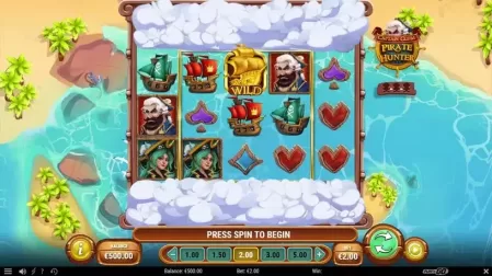 Captain Glum: Pirate Hunter slot screenshot 1