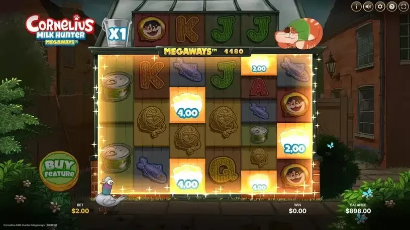 Cornelius Milk Hunter slot screenshot 1