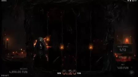 Darkness slot screenshot 3