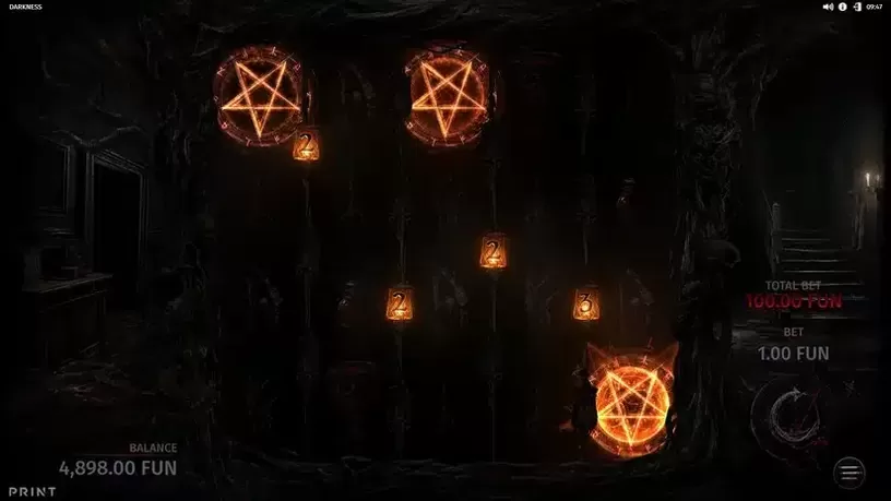 Darkness slot screenshot 2