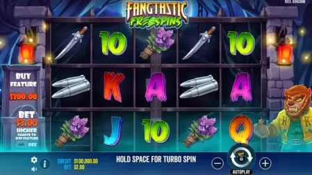 Fangtastic Freespins slot screenshot 1