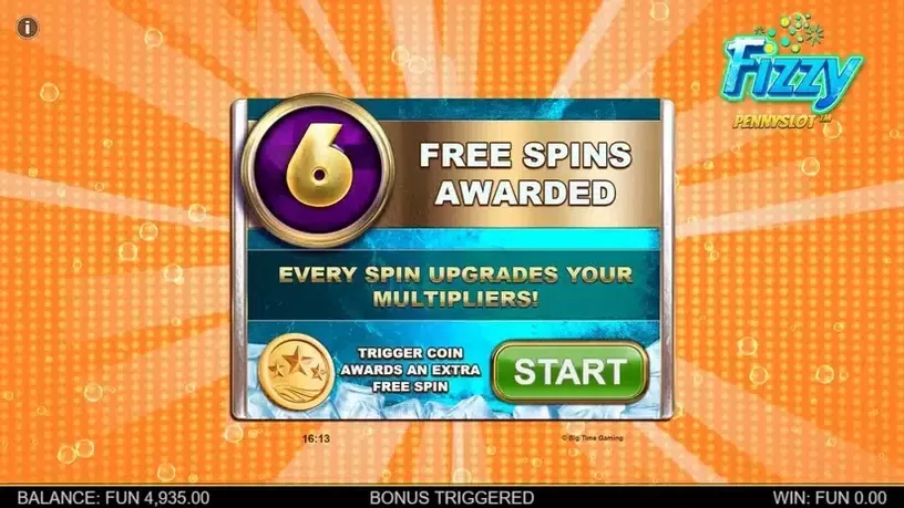 Fizzy Pennslot slot screenshot 2