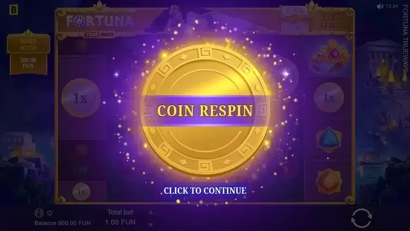 Fortuna Trueways slot screenshot 2