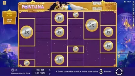Fortuna Trueways slot screenshot 3