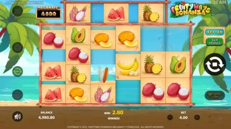 Fruityways Bonanza Megaways slot screenshot 2