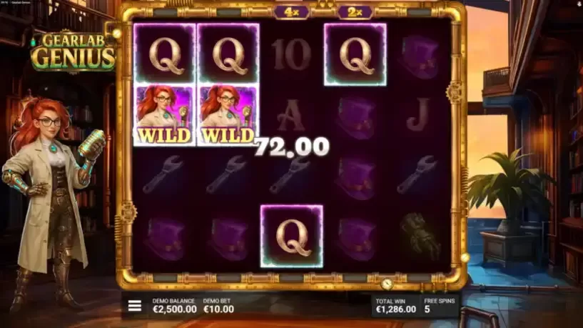 Gearlab Genius slot screenshot 