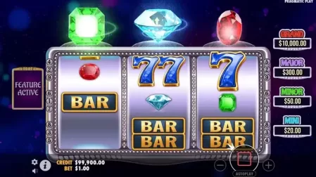 Gem Trio slot screenshot 2