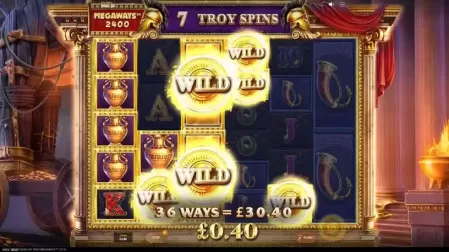 Gods of Troy Megaways slot screenshot 6
