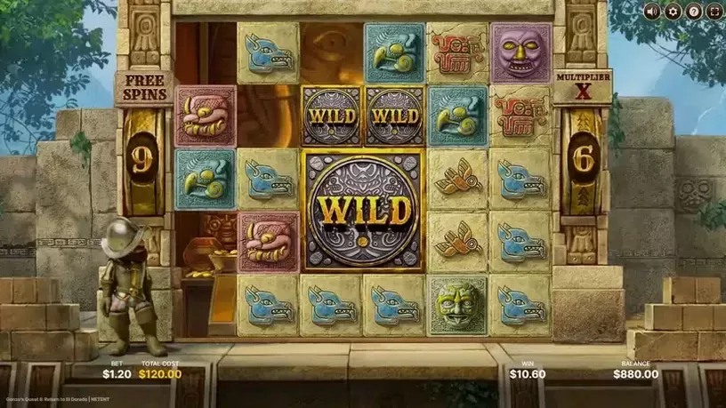 Gonzo’s Quest 2 slot screenshot 6