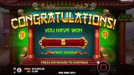 Greedy Fortune Pig slot screenshot 3
