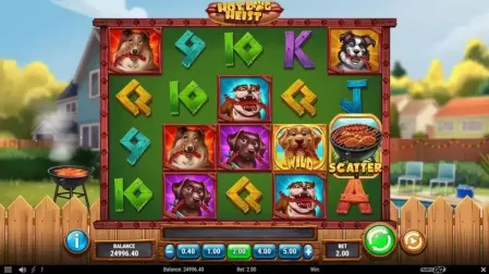 Hot Dog Heist slot screenshot 1
