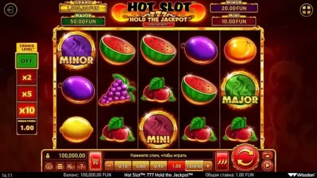 Hot Slot™: 777 Hold the Jackpot™ slot screenshot 1