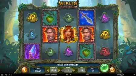 Merlin Realm of Charm slot screenshot 1