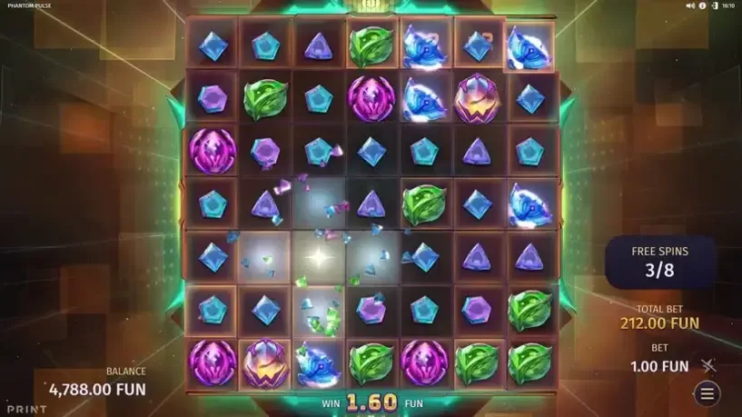 Phantom Pulse slot screenshot 