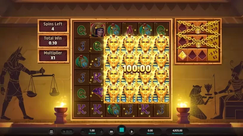 Pharaoh’s Last Wish slot screenshot 4