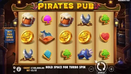 Pirates Pub slot screenshot 1