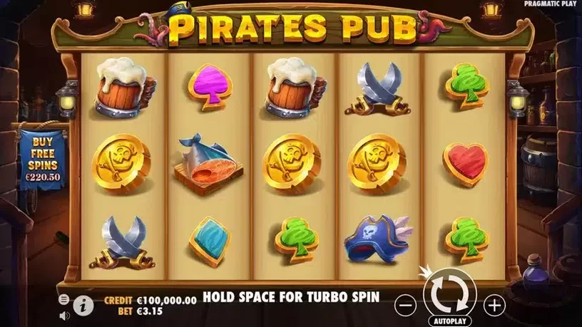 Pirates Pub slot screenshot 1
