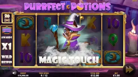 Purrfect Potions slot screenshot 5