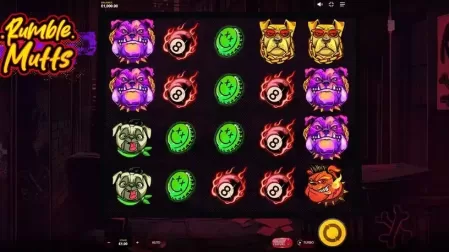 Rumble Mutts slot screenshot 1