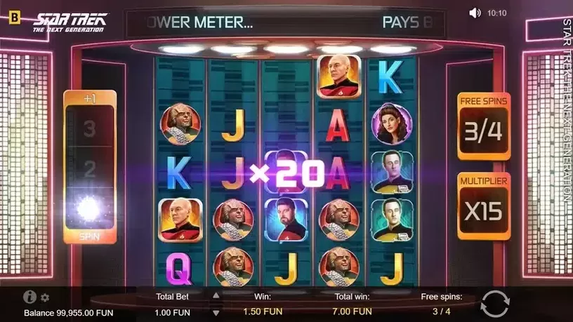 Star Trek The Next Generation slot screenshot 7