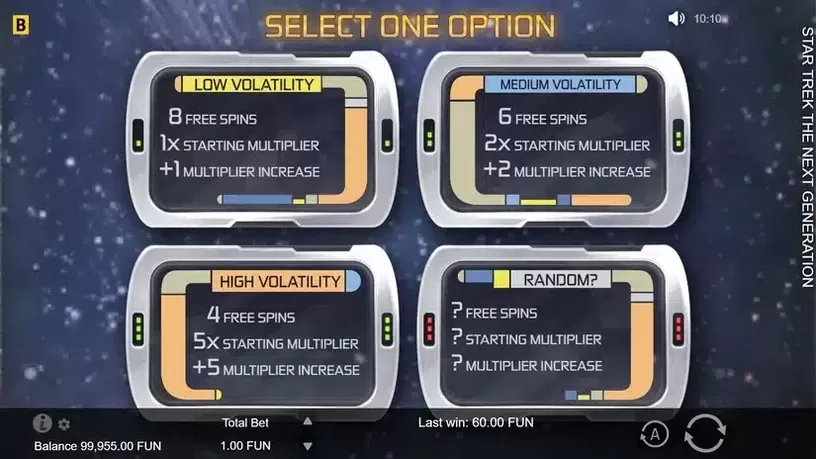 Star Trek The Next Generation slot screenshot 6