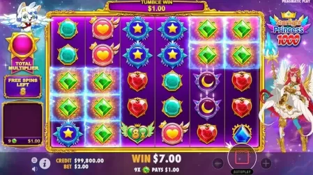 Starlight Princess 1000 slot screenshot 4
