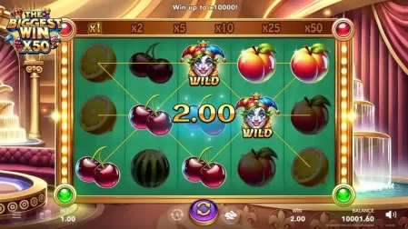 The Biggest Win x50 slot screenshot 2