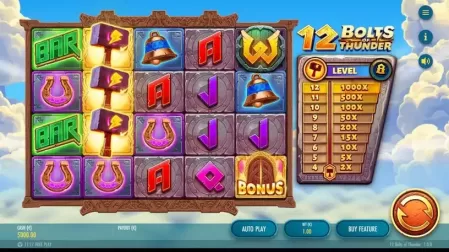 12 Bolts of Thunder slot screenshot 1
