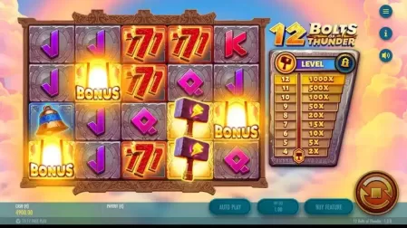 12 Bolts of Thunder slot screenshot 2