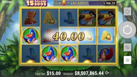 15 Golden Eggs slot screenshot 2