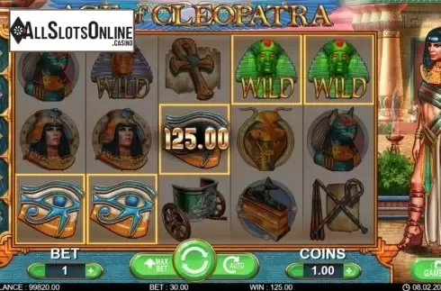 Win screen 2. Age of Cleopatra from 7mojos
