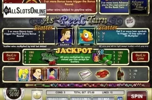 Screen2. As the Reels Turn 2 from Rival Gaming