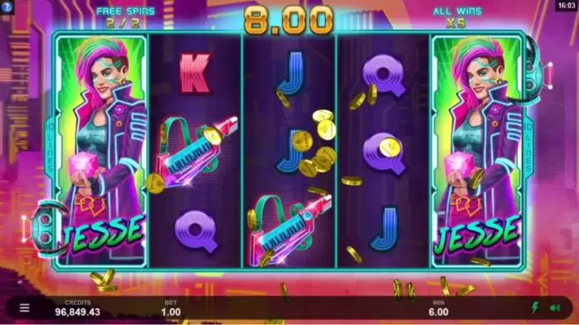 Attack on Retro slot screenshot 6