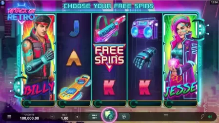 Attack on Retro slot screenshot 1