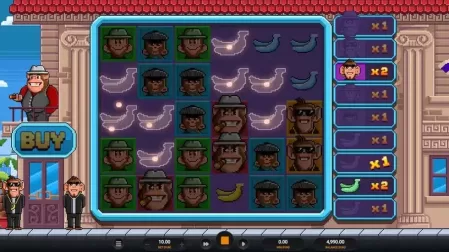 Banana Town slot screenshot 2