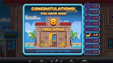 Banana Town slot screenshot 4