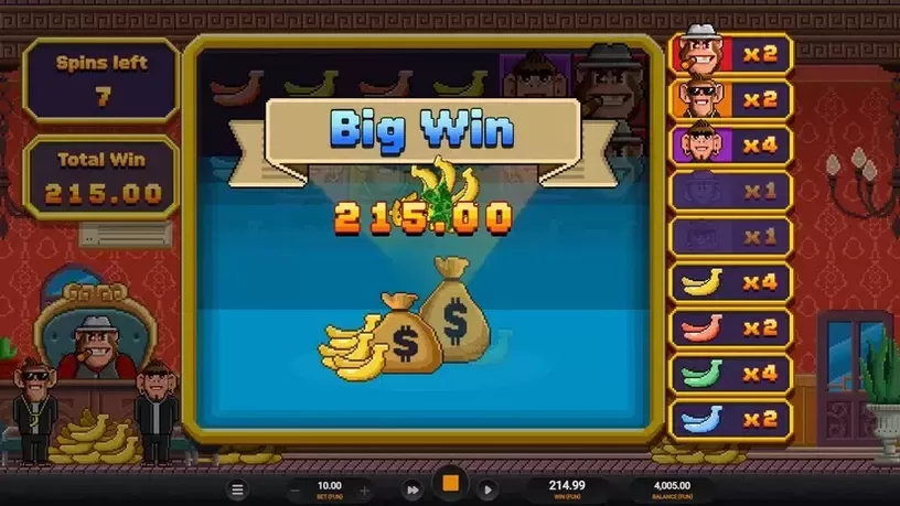 Banana Town slot screenshot 6