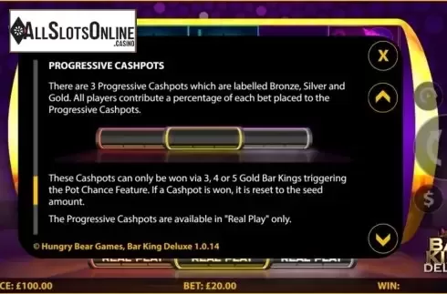 Info. Bar King Deluxe from HungryBear